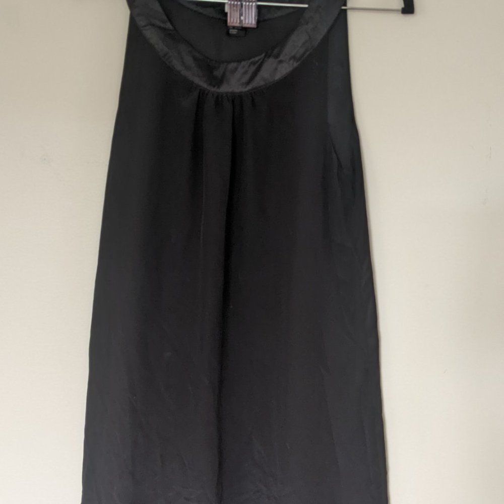 100% silk H&M black dress (size S)